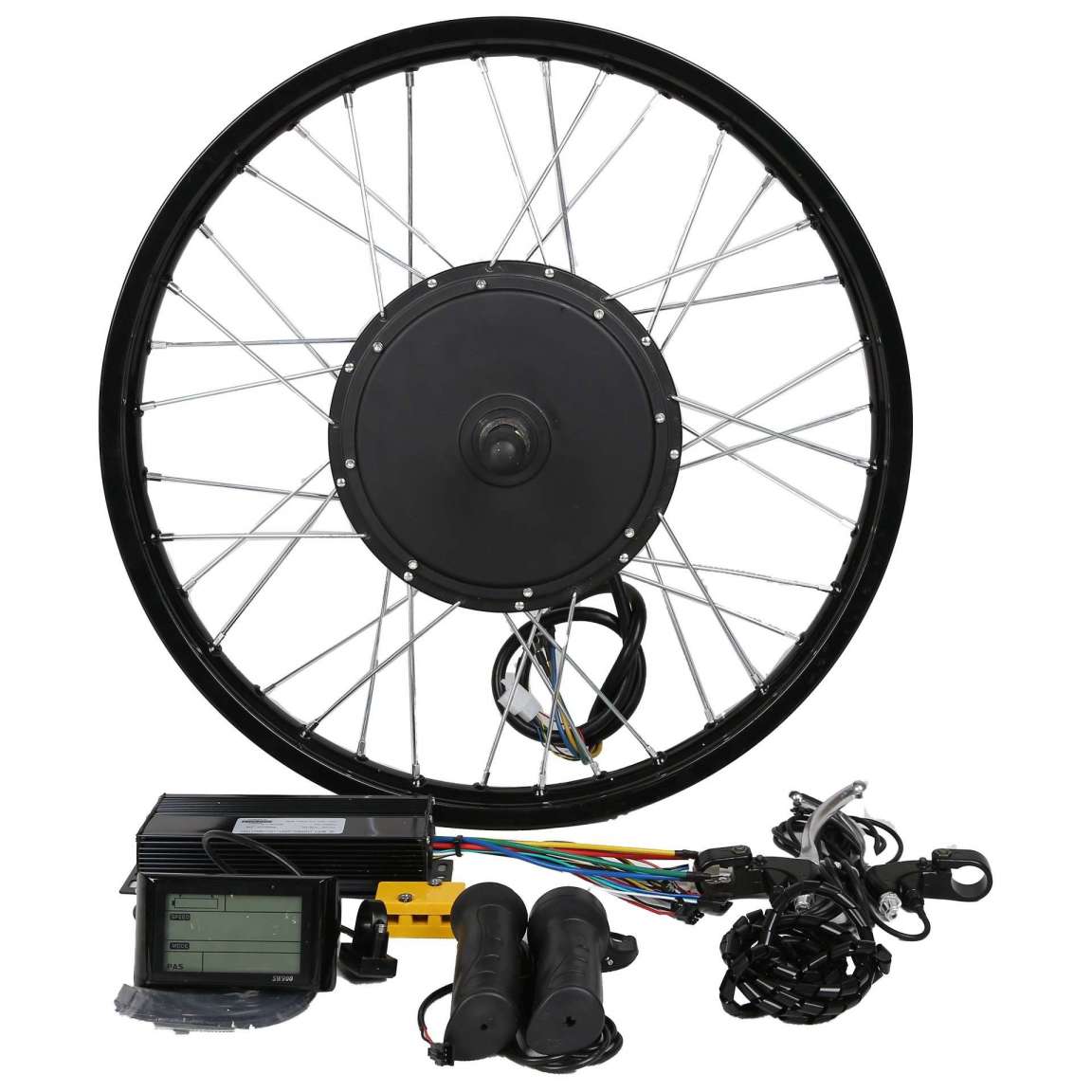 120km/h!High Power60V-96V brushless hub motor 3000w 5000w 8000w e bike conversion kit with 18''19''20''21''26'700C28''29'''wheel